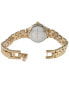 ფოტო #3 პროდუქტის Women's Small Face Gold-Tone Link Watch with Gold-Tone Metal Bracelet