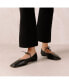 ფოტო #3 პროდუქტის Women's Sway Leather Ballet Flats