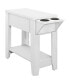 Фото #12 товара Accent Table - 23" H Dark Taupe with A Glass Holder