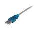 Фото #6 товара StarTech.com 1 Port USB to RS232 DB9 Serial Adapter Cable - M/M - Grey - 0.43 m - USB 2.0 Type-A - DB-9 - Male - Male