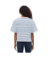 ფოტო #3 პროდუქტის Women's Cassa Over Stripe Tee