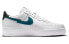 Nike Air Force 1 Low 闪电断钩 复古 休闲 低帮 板鞋 男女同款 白绿 / Кроссовки Nike Air Force DJ6894-100