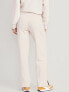 High-Waisted Dynamic Fleece Wide-Leg Pants