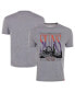Фото #1 товара Men's and Women's Heather Gray Phoenix Suns 2023 NBA Playoffs Rally The Valley Tri-Blend T-shirt