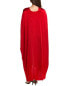 Фото #2 товара Michael Kors Collection Hammered Satin Caftan Women's Red Os