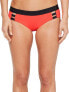 Фото #1 товара Hurley Quick Dry 173895 Womens Strappy Boy Bottoms Bright Crimson Size Small