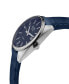 Часы Gevril Five Points Blue Leather 40mm