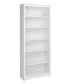 Фото #2 товара 31.5" 6-Shelf Composite Wood Home Office Standard Bookcase