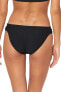 Фото #2 товара Jessica Simpson 264838 Women's Mix & Match Solid Bikini Bottom Swimwear Size M