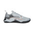 Фото #1 товара Мужские кроссовки PUMA Fuse 2.0 Platinum Gray Chili Powder Schwarz Атлетическая обувь для кросс-тренировок