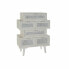 Фото #3 товара Тумба с ящиками DKD Home Decor Деревянный Белый (60 x 32,5 x 84 cm)