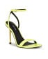 Neon Yellow Patent- Faux Patent Leather