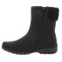 Propet Dani Mid Zippered Snow Womens Black Casual Boots WBA005NBLK