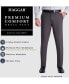 Фото #6 товара Men's Premium Comfort Slim-Fit Performance Stretch Flat-Front Dress Pants