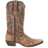 Фото #1 товара Durango Dream Catcher Distressed Square Toe Cowboy Womens Brown Casual Boots DR