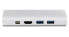 Фото #4 товара LMP 18645 - USB 3.2 Gen 1 (3.1 Gen 1) Type-C - Silver - MicroSD (TransFlash) - SD - HDMI - Mini DisplayPort - RJ-45 - USB 3.2 Gen 1 (3.1 Gen 1) Type-A - USB 3.2 Gen 1 (3.1 Gen 1) Type-C,... - 118 mm - 53 mm