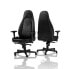 Фото #2 товара noblechairs ICON Echtleder Gaming Stuhl - schwarz/schwarz