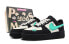 【定制球鞋】 Nike Air Force 1 Low Retro 冰山岛屿 潮流 低帮 板鞋 女款 黑蓝 / Кроссовки Nike Air Force DD8959-001