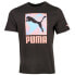 Фото #1 товара Футболка мужская PUMA Palms Graphic Crew Neck Short Sleeve 100% хлопок черная