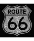 Route 66 Men's Raglan Word Art T-shirt