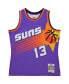 Men's Steve Nash Purple Phoenix Suns Hardwood Classics 1996/97 Tropical Swingman Jersey