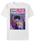 ფოტო #1 პროდუქტის Men's Ripple Poster Short Sleeve T-Shirt