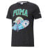 Puma Rick & M X Crew Neck Short Sleeve T-Shirt Mens Size S Casual Tops 53544201