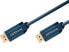 ClickTronic 3m Displayport m/m - 3 m - DisplayPort - DisplayPort - Blue - Gold - 10.8 Gbit/s