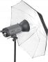 Фото #2 товара Lampa studyjna Walimex walimex 2in1 Reflex & Translucent Umbrella white 109cm