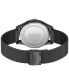 ფოტო #3 პროდუქტის BOSS Men's Purity Ionic Plated Black Steel Bracelet Watch, 41mm