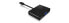 Фото #4 товара Разъем USB Type-C VGA черный ICY BOX IB-DK4032-CPD 5 Gbit/s