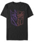 Фото #1 товара Men's Autobot Holographic Short Sleeve Crew T-shirt