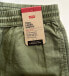 Levi's Shorts Men's Green Trail Cargo Size Large New 100% Cotton