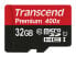 Карта памяти Transcend microSDXC 32GB UHS-I 90 MB/s Черно-красная. - фото #4