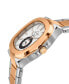 ფოტო #2 პროდუქტის Men's Potente Swiss Automatic Two-Tone Stainless Steel Watch 40mm
