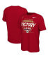 ფოტო #2 პროდუქტის Men's Red Georgia Bulldogs College Football Playoff 2021 National Champions Locker Room T-shirt