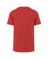 Фото #2 товара Men's Scarlet Distressed San Francisco 49ers Ringtone Franklin T-shirt