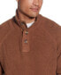 Фото #5 товара Men's Button Mock Neck Sweater