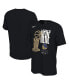 Men's Black Golden State Warriors 2022 NBA Finals Champions Trophy Celebration T-shirt 2XL - фото #2