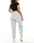 Фото #6 товара ASOS DESIGN Curve relaxed mom jean in light blue with rip