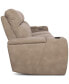 Фото #13 товара Greymel 84" Zero Gravity Fabric Sofa with Power Headrests, Created for Macy's