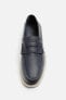 LEATHER PENNY STRAP LOAFERS