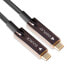 Фото #1 товара Club 3D USB Gen 2 Type C Active Optical Cable A/V Unidirectional M/M 20 m/ 65.62 ft, 20 m, USB C, USB C, USB 3.2 Gen 2 (3.1 Gen 2), Black