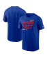 Фото #4 товара Men's Royal Buffalo Bills 2022 AFC East Division Champions Locker Room Trophy Collection T-shirt
