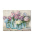 Фото #1 товара Carol Rowan Hydrangeas in Glass Jar Pastel Crop Canvas Art - 19.5" x 26"