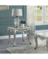 Qunsia End Table, Champagne Finish