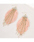 Fabric Feather Earring