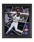 Фото #1 товара Charlie Blackmon Colorado Rockies Framed 15" x 17" Impact Player Collage with a Piece of Game-Used Baseball - Limited Edition of 500