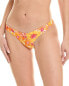 Фото #1 товара Vix Lowana Mustard Giulia Brazilian String Bottom Women's 6/Large