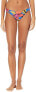 Фото #1 товара O'NEILL 264743 Women's Gala Hi Leg Blue Bikini Bottom Swimwear Size XL